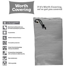 Grey Divide Outdoor Bench Cover